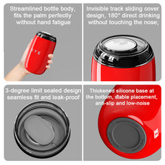 OTE Tasse à café isotherme sous vide, mug portable en acier inoxydable façon tonneau à vin (avec couvercle à boire), capacité 13,5 oz/10,1 oz (400 ml/300 ml) – adaptée aux boissons chaudes et froides, portable et durable, idéale pour le sport, les voyages